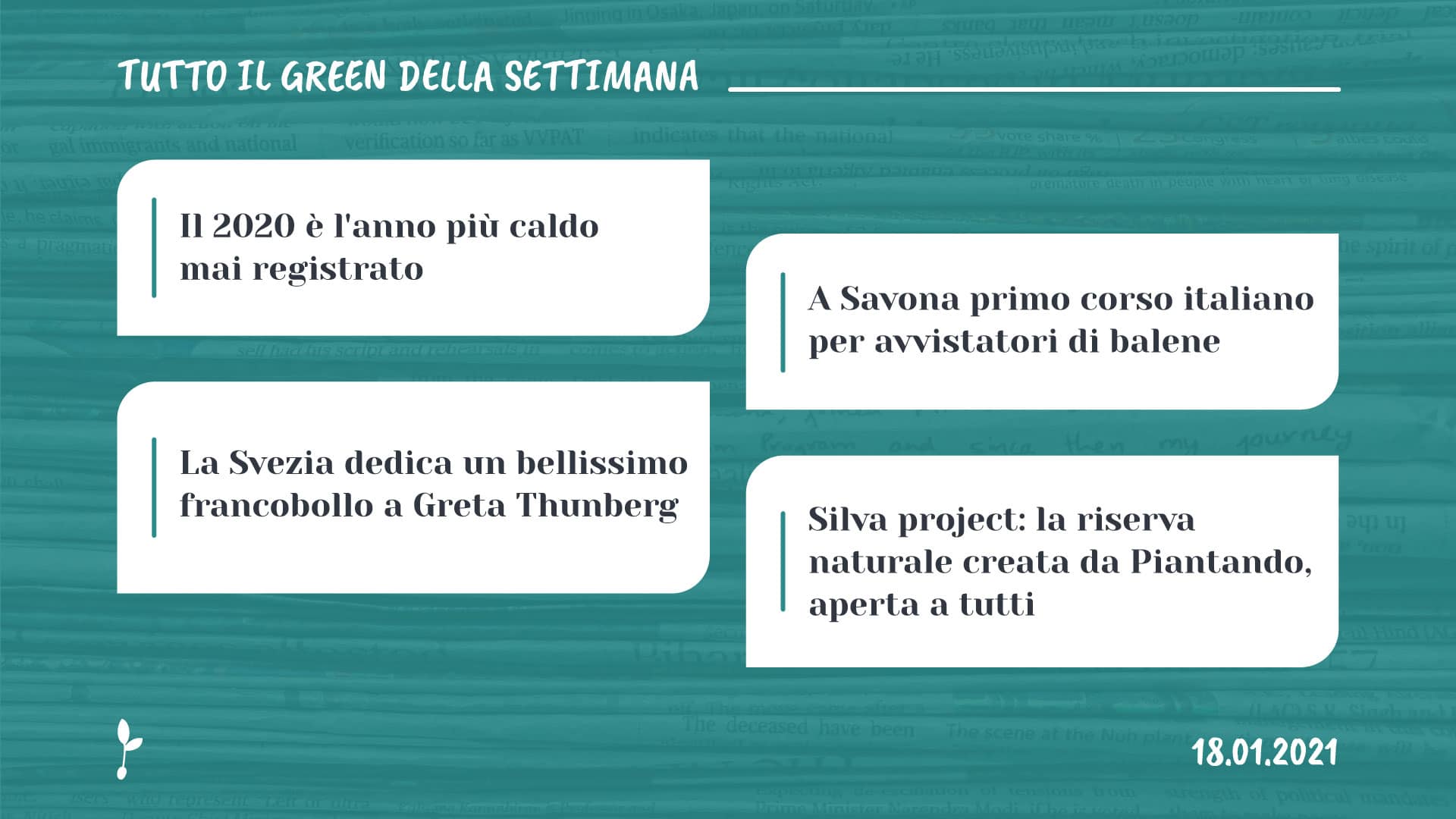 rassegna stampa green