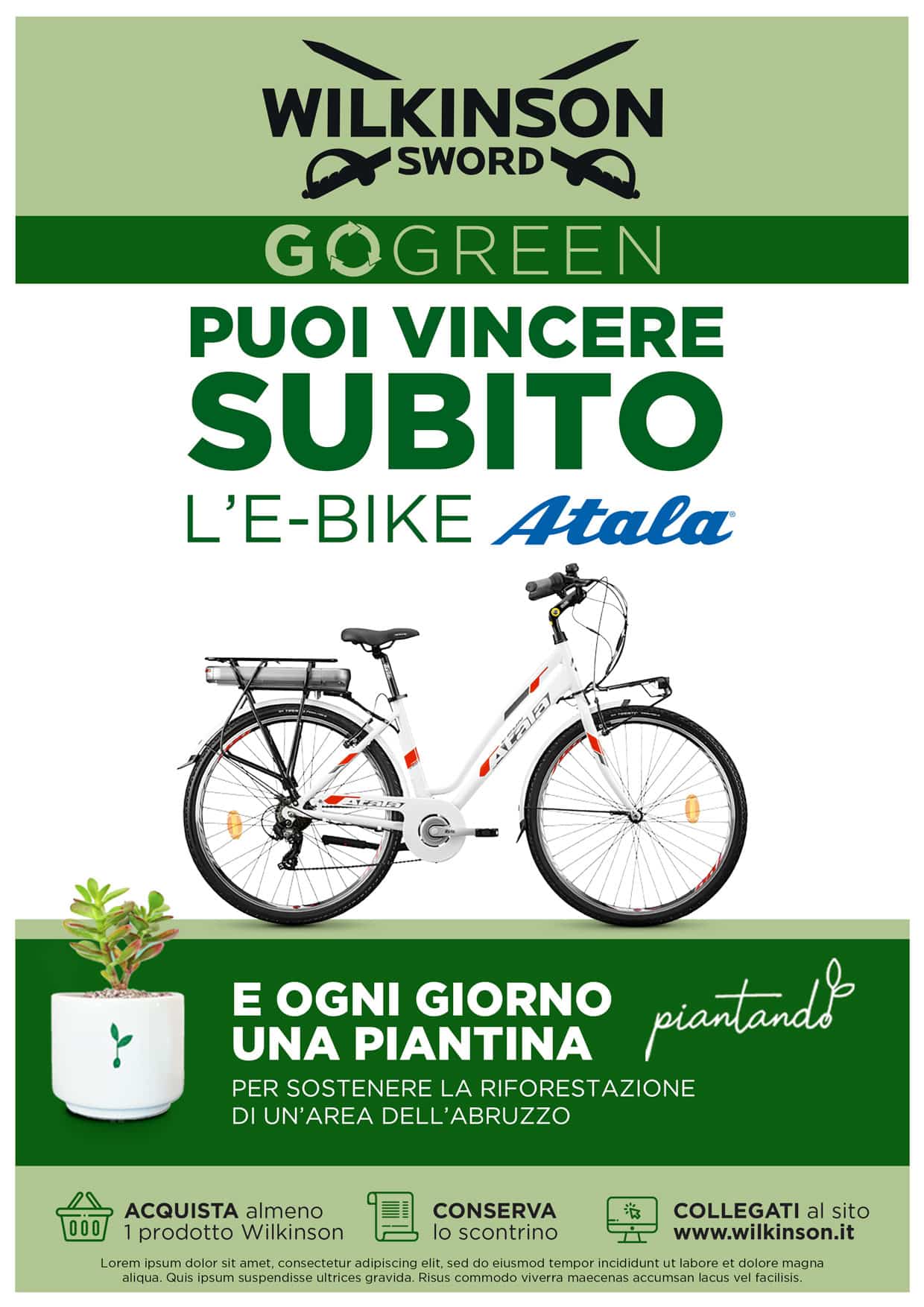 Locandina_Wilkinson_GoGreen